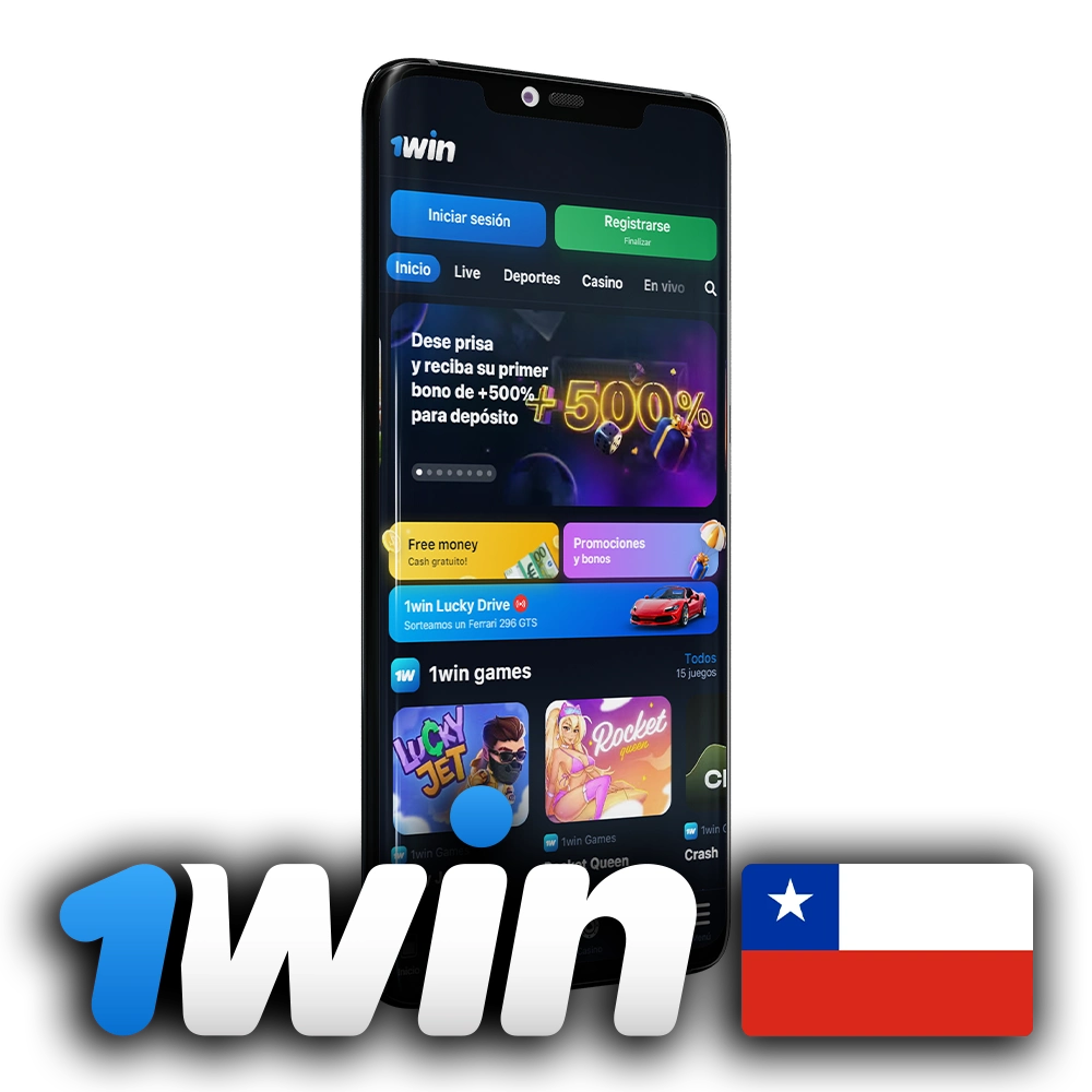 Descarga la 1win Chile app para Android (apk) o iOS.