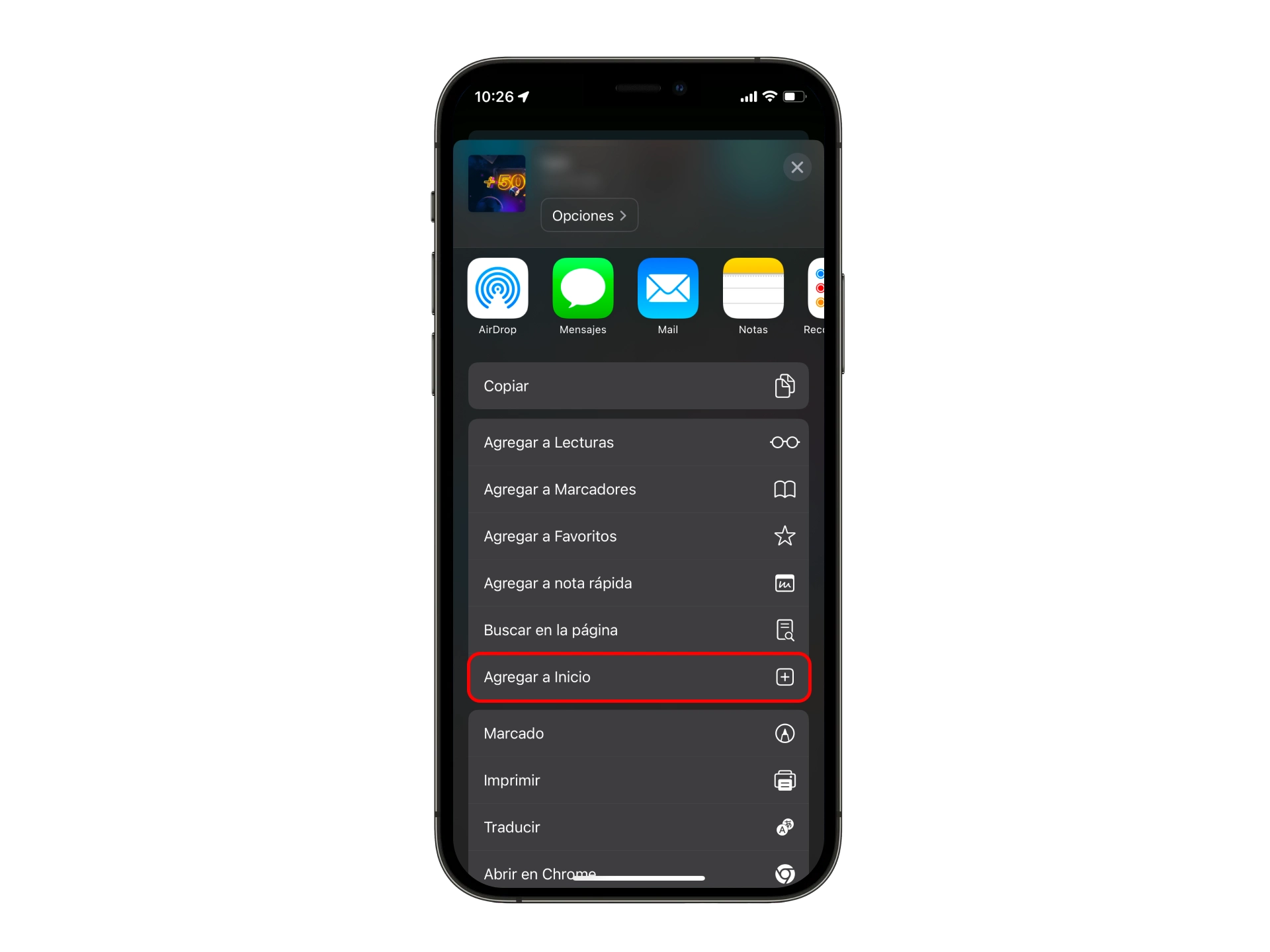 Instale la versión PWA de la app 1win para iOS, para que siempre tenga el programa a su alcance.